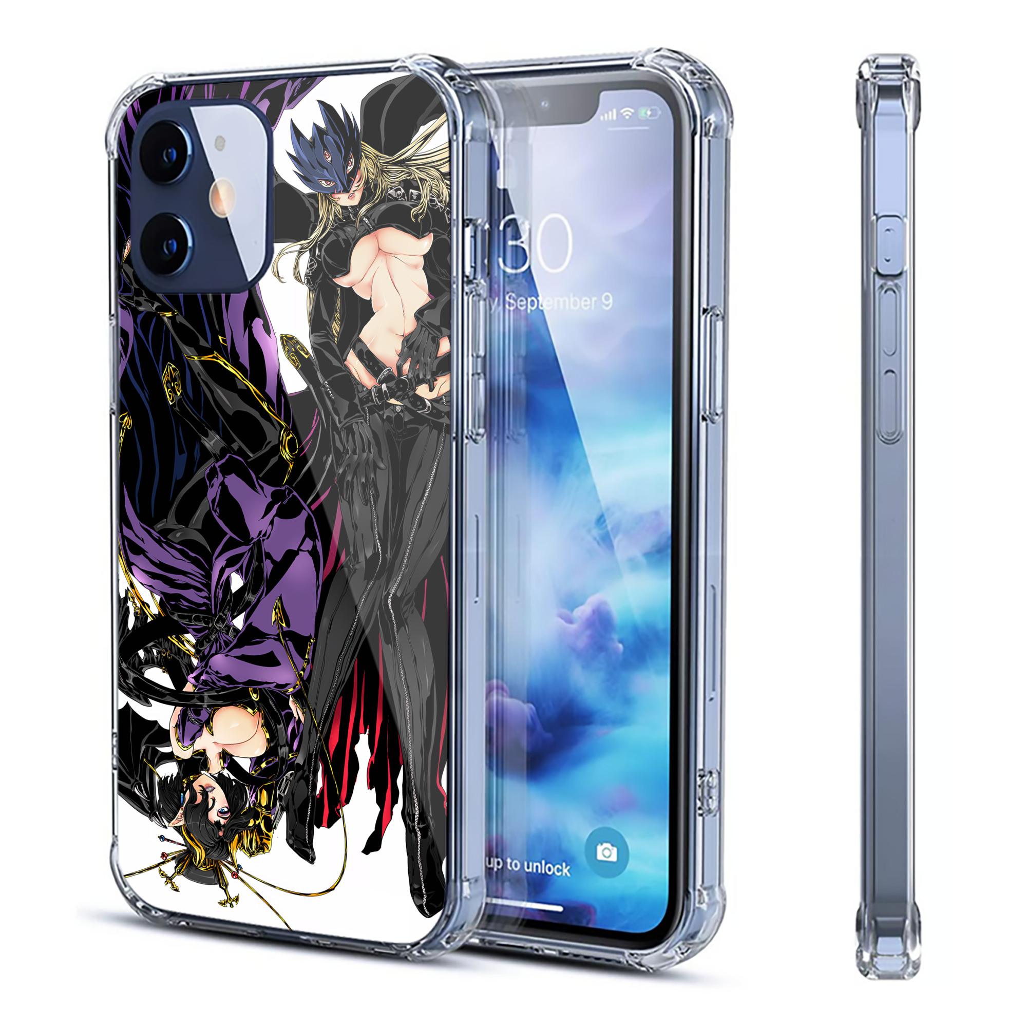 （画像用） Digimon デジタルモンスター/デジモン 【iPhone 12シリーズ対応】透明スマホケース（クリアソフトケース）